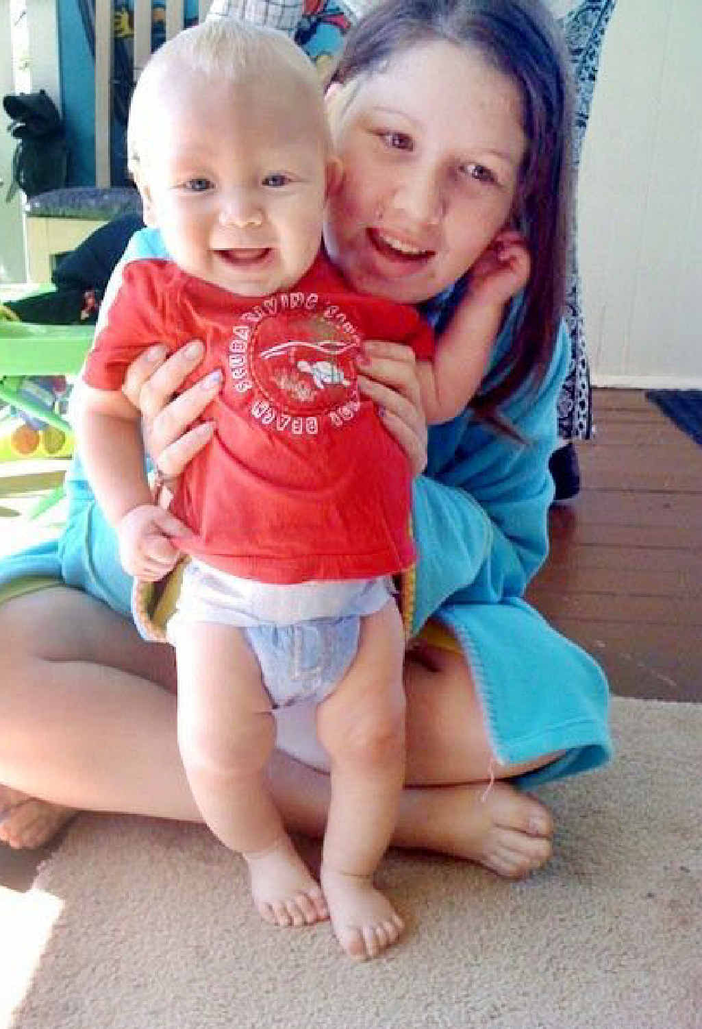 TRAGIC LOSS: Simone Ready with her son Tyler. He was only eight months old when his mum was killed in a car crash. TRAGIC LOSS: Simone Ready with her son Tyler. He was only eight months old when his mum was killed in a car crash.